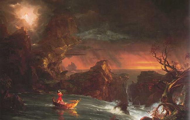 Thomas Cole The Voyage of Life: Manhood Sweden oil painting art